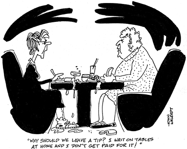 Why should we leave a tip?
