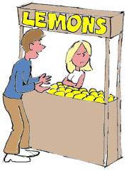 The lemon girl